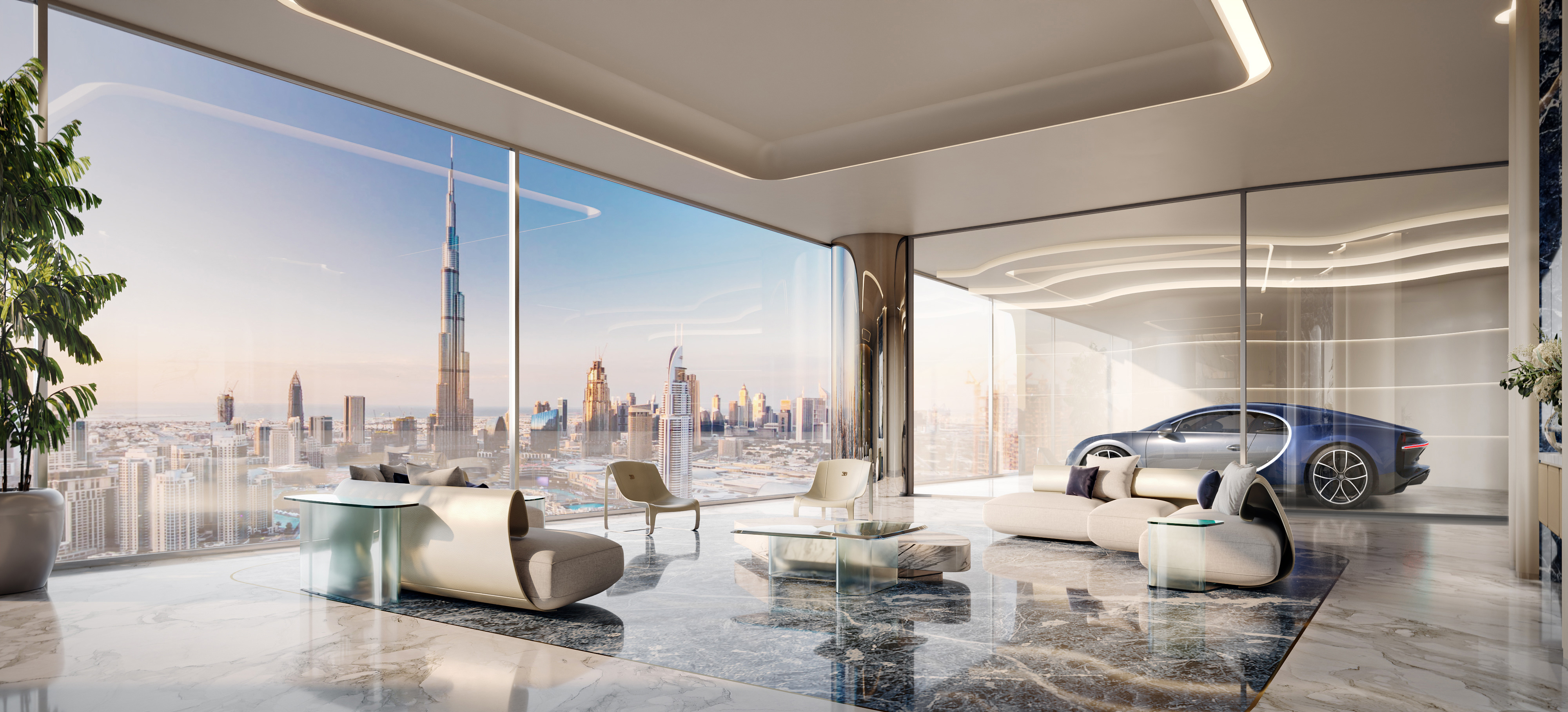 Bugatti Residences Penthouse Exterior